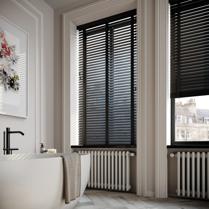 wood venetian black