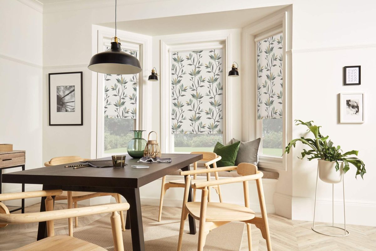 Blackout roller blinds in Defferent colours and patterns