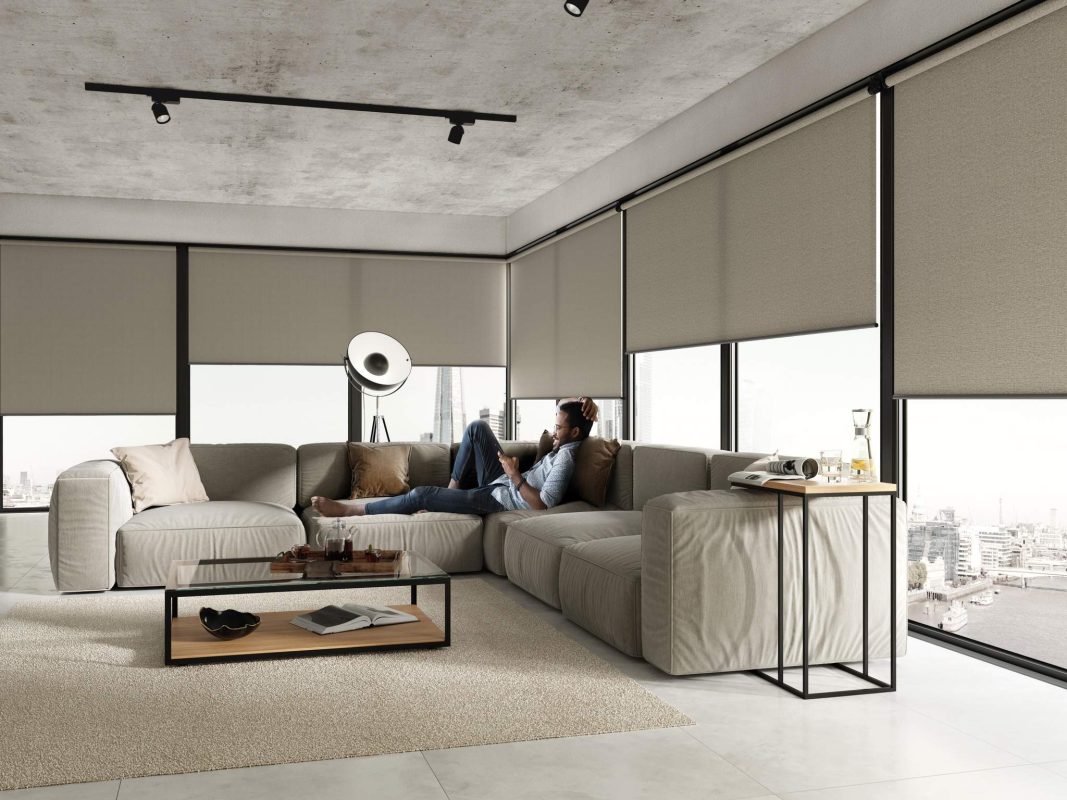 cosy at home with blackout roller blinds